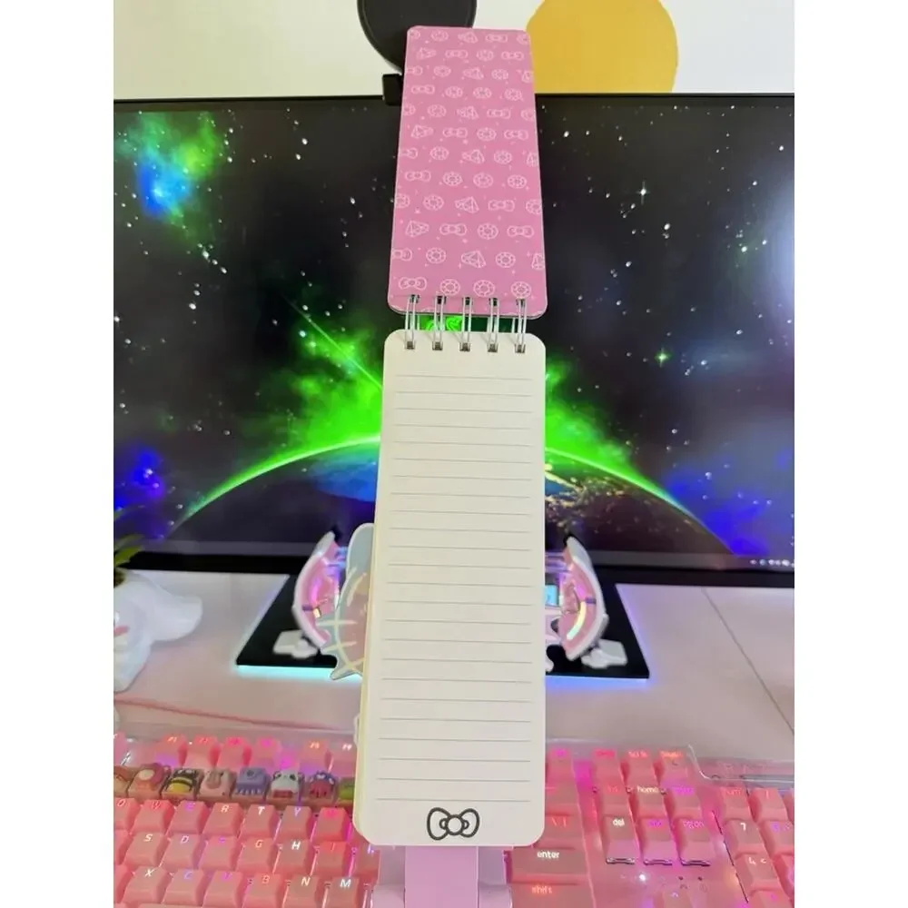 Hello Kitty Long Notepad Note Pad Bejeweled Metallic 2024 Sanrio Reporters List